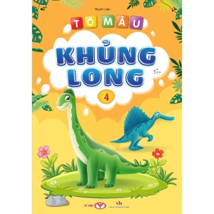 Tô màu khủng long 4